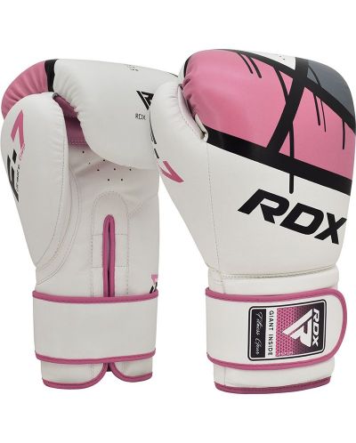 Дамски боксови ръкавици RDX - BGR-F7 , бели/розови - 2