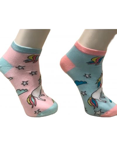 Дамски чорапи Crazy Sox - Еднорог, размер 35-39 - 2