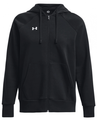 Дамски суитшърт Under Armour - UA Rival Fleece FZ,  черен - 1