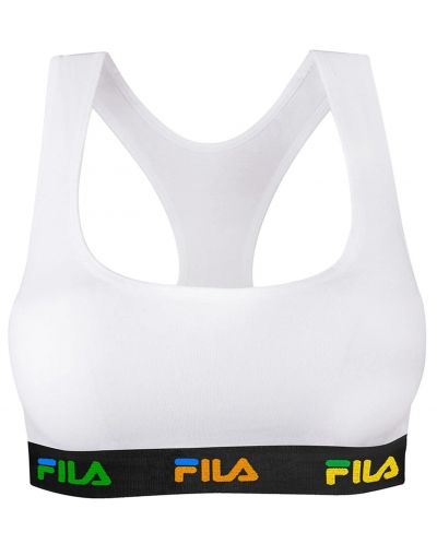 Дамско спортно бюстие Fila - FU6042 Urban, бяло - 1