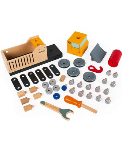 Дървена играчка Janod Brico Kids - Направи си камион - 2