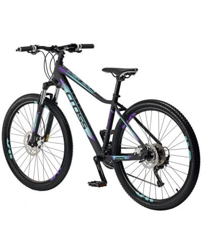Дамски велосипед със скорости Cross - Causa SL3, 29", 440 mm, черен - 2
