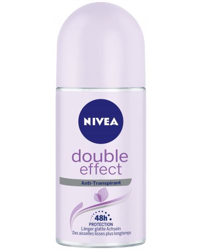 Nivea Рол-он против изпотяване Double Effect, Violet Senses, 50 ml - 1