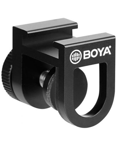 Държач за смартфон Boya - BY-C12, черен - 1