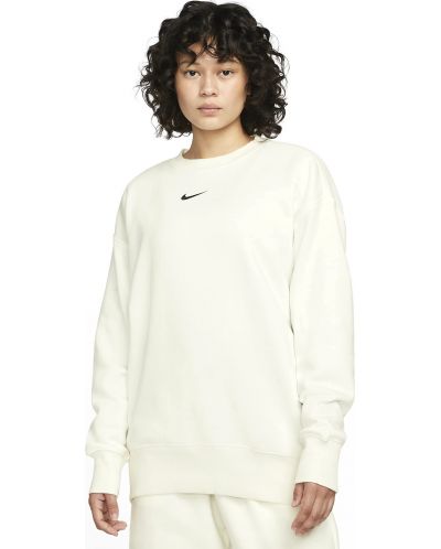 Дамски суитшърт Nike - Sportswear Phoenix Fleece,  бял - 1