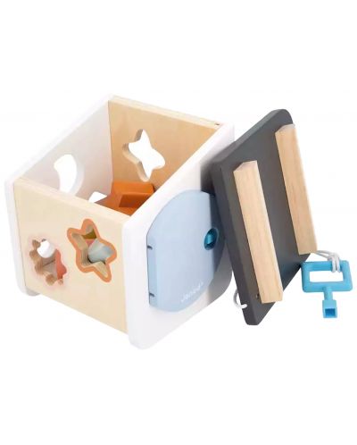 Дървена играчка за сортиране Janod Sweet Cocoon - Къщичка за птици - 3