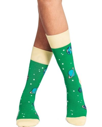 Дамски чорапи Crazy Sox - Планети, размер 35-39 - 2