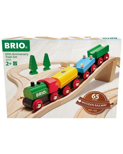 Дървен влаков комплект Brio - 65 години Brio - 4