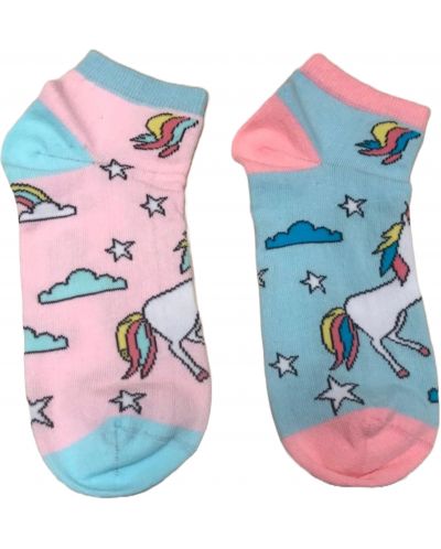 Дамски чорапи Crazy Sox - Еднорог, размер 35-39 - 1