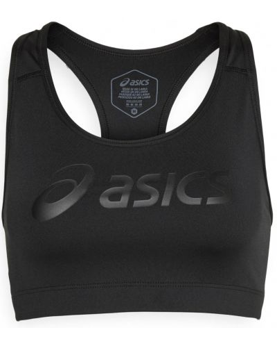 Дамско бюстие Asics - Core Asics Logo Bra, черно - 1