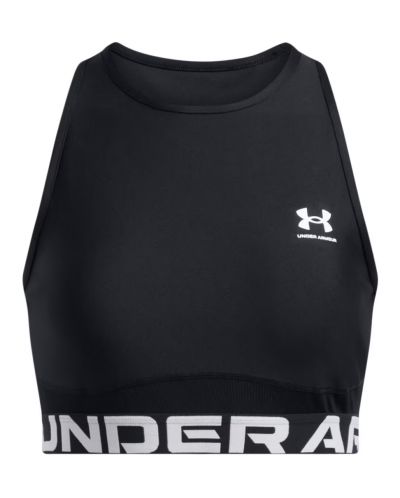 Дамски потник Under Armour - HeatGear Rib Tank, черен - 1