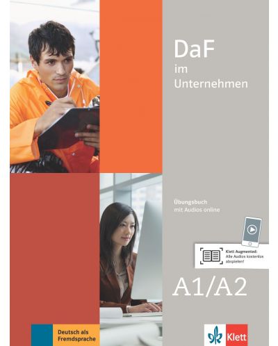 DaF im Unternehmen A1-A2 Ubungsbuch + Audiodateien online - 1