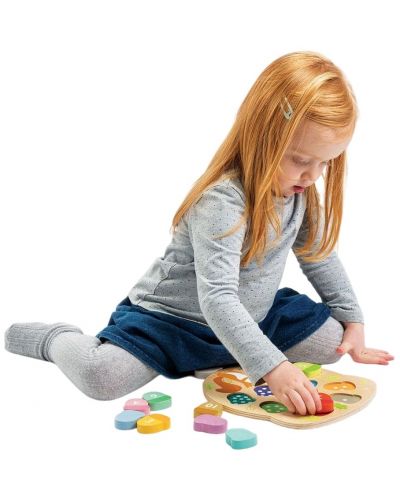 Дървена образователна игра Tender Leaf Toys - Колко са жълъдите - 2