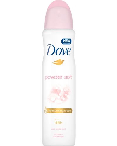 Dove Спрей дезодорант Powder Soft, 150 ml - 1