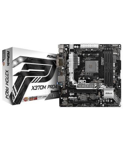 Дънна платка Asrock - X370 PRO4, АМ4