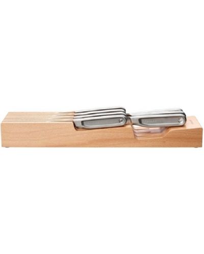 Дървена поставка за ножове Fiskars - Букова дървесина - 3