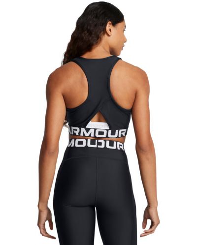 Дамски потник Under Armour - HeatGear Rib Tank, черен - 4