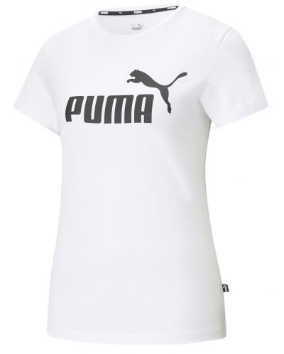 Дамска тениска Puma - Essentials Logo Tee , бяла - 1