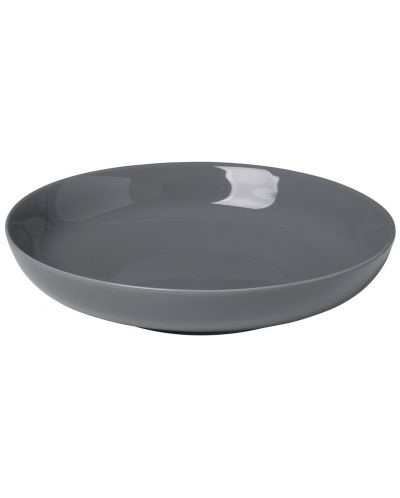 Дълбока порцеланова чиния Blomus - Ro, 22 cm, 720 ml, графит - 1