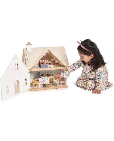 Дървена къща за кукли Tender Leaf Toys - Нашата вила - 5
