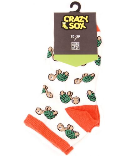 Дамски чорапи Crazy Sox - Костенурки, размер 35-39 - 1