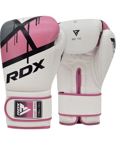 Дамски боксови ръкавици RDX - BGR-F7 , бели/розови - 1