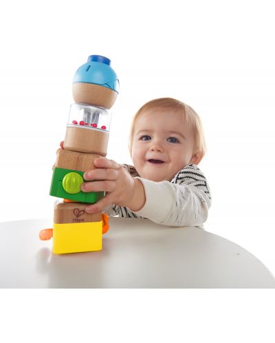 Дървена играчка Baby Einstein - Бебешки сензорен комплект - 5