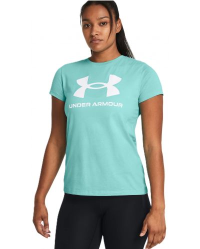 Дамска тениска Under Armour - Sportstyle Logo , синя - 3