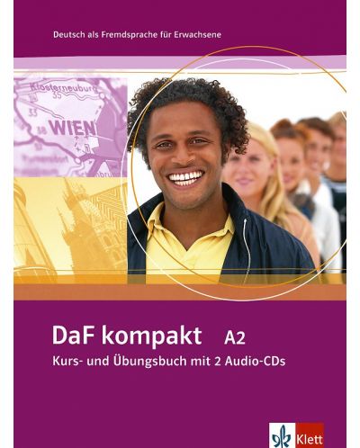 DaF kompakt: Немски език - ниво А2 + 2 CD - 1