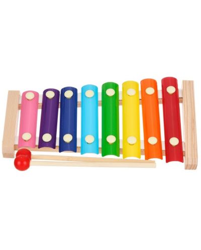 Дървен игрален комплект Wooden - Музикални инструменти, 7 броя - 2