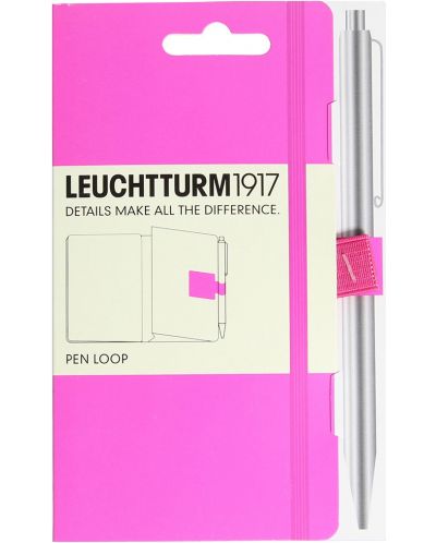 Държач за пишещо средство Leuchtturm1917 Neon - Розов - 1