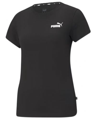 Дамска тениска Puma - Essentials Small Logo Tee , черна - 1