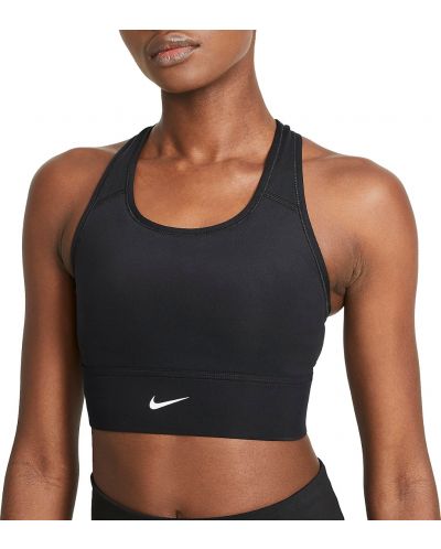 Дамско спортно бюстие Nike - Swoosh , черно - 3