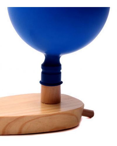 Дървена играчка Smart Baby - Лодка с балон - 2