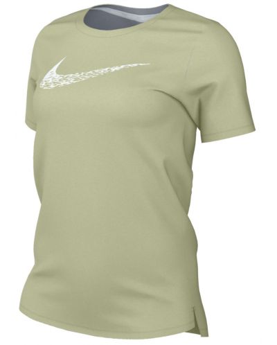 Дамска тениска Nike - Swoosh, зелена - 1