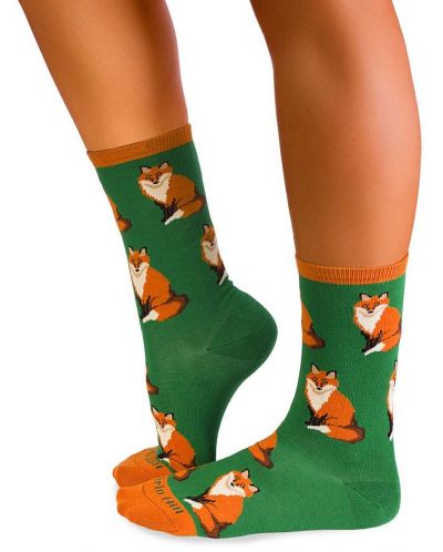 Дамски чорапи Pirin Hill - Forest Fox, размер 35-38, зелени - 2
