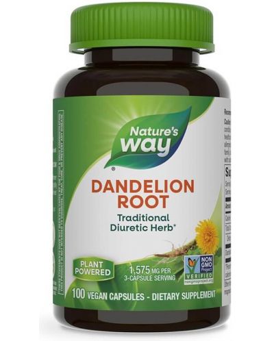 Dandelion Root, 100 капсули, Nature’s Way - 1