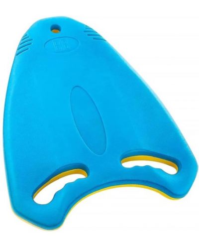 Дъска за плуване Maxima - 44 x 32 x 3.5 cm, жълта/синя - 1