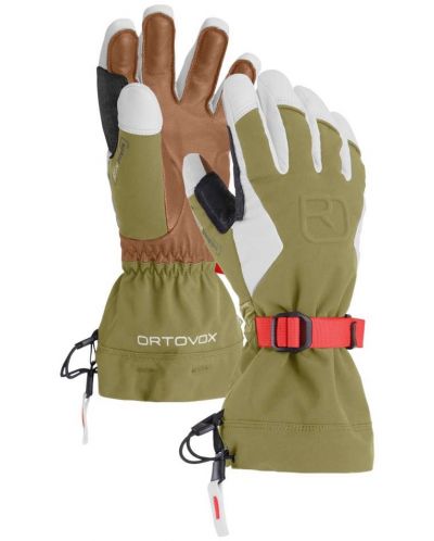 Дамски ръкавици Ortovox - Merino Freeride, зелени - 1