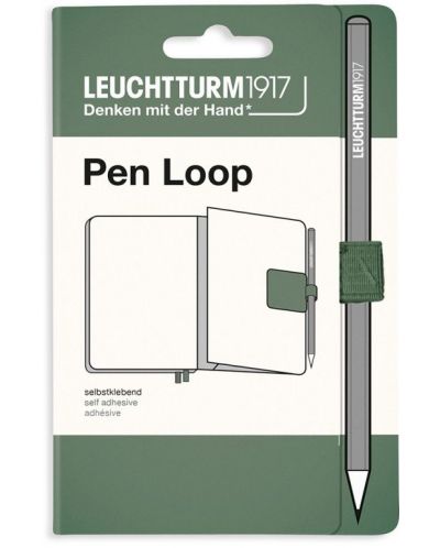 Държач за пишещо средство Leuchtturm1917 - Olive - 1