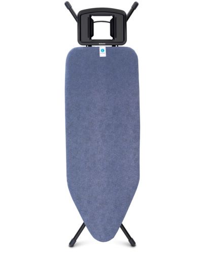 Дъска за гладене с масивна поставка за ютия Brabantia - Denim Blue, C 124 x 45 cm - 2
