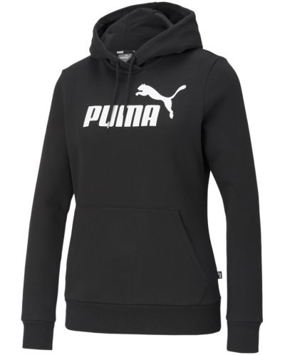 Дамски суитшърт Puma - ESS Logo Hoodie FL, черен - 1