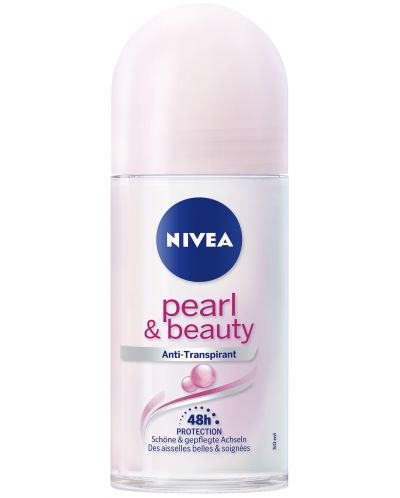 Nivea Рол-он против изпотяване Pearl & Beauty, 50 ml - 1