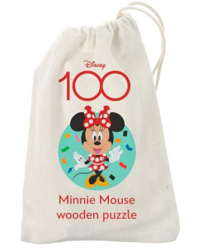 Дървен пъзел Orange Tree Toys - Disney 100 Classic, Мини Маус - 3