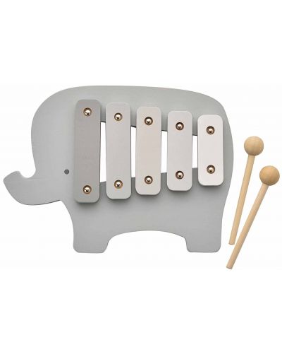 Дървена играчка Bambino - Ксилофон, Elephant - 1