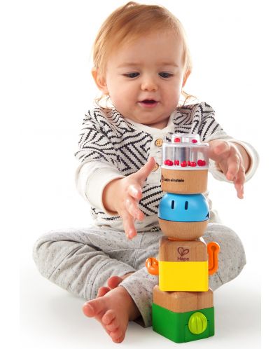 Дървена играчка Baby Einstein - Бебешки сензорен комплект - 3
