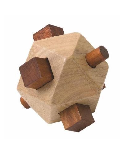 Дървена главоблъсканица Woody - Блокчета и греди - 1