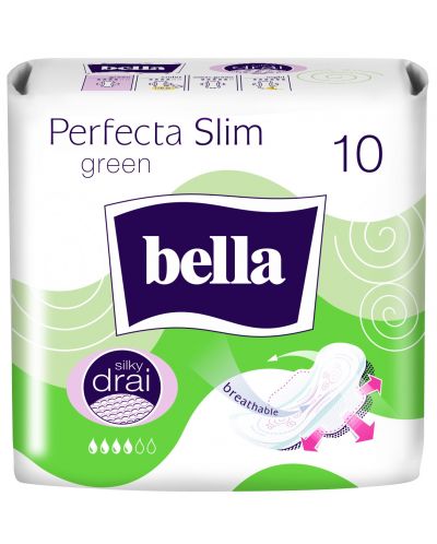 Bella Perfecta Green Дамски превръзки, 10 броя - 1