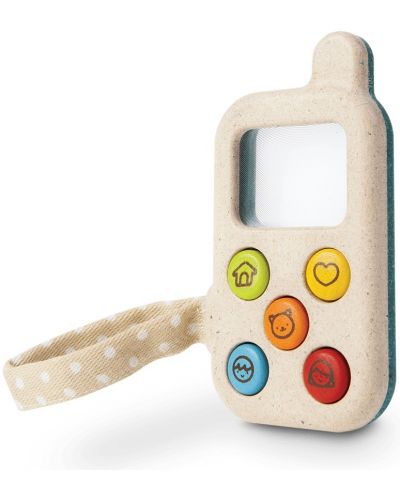 Дървена играчка PlanToys - Телефон - 1