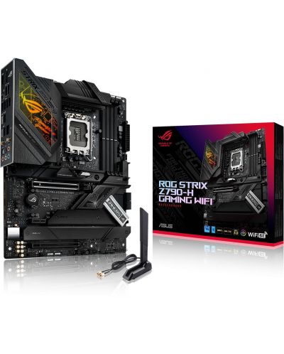 Дънна платка ASUS - ROG Strix Z790-H Gaming Wi-fi, LGA 1700 - 1